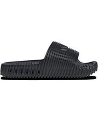 adidas - Originals Adilette 25 Slides - Men's (ih6159, Black/black/grey), Black/black/grey, 9 Uk - Lyst
