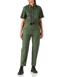 G-Star RAW - Army Jumpsuit Ss Overall Voor - Lyst