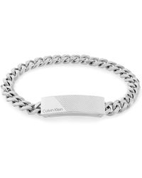 Calvin Klein - Jewelry Stainless Steel Chain Bracelet - Lyst