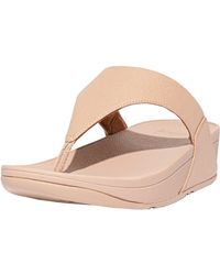 Fitflop - Lulu Shimmer Toe-post Sandals - Lyst