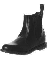 dr martens kensington flora black croco chelsea boots