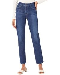 AG Jeans - Saige High-rise Straight Leg Jeans In Easy Street - Lyst