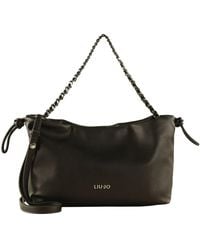 Liu Jo - Schultertasche Umhängetasche Stilly Crossbody Bag Anthracite Metallic anthrazit - Lyst