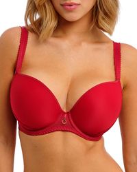 Freya - Fascinate Underwire Molded Plunge T-shirt Bra - Lyst