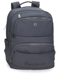 Pepe Jeans - Joumma Bags Corin Sac à Dos Décontracté Sacs de Voyage Portefeuilles Porte-monnaie Vert et Rose PU Cuir - Lyst