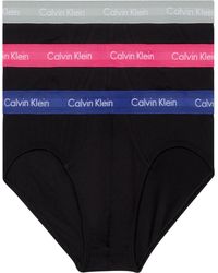 Calvin Klein - Hip Brief 3Pk Calzoncillos de Cadera - Lyst
