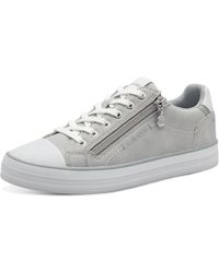 S.oliver - Sneaker flach mit Reißverschluss Low Top - Lyst