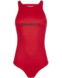 O'neill Sportswear - Logo Swimsuit One Piece - Lyst