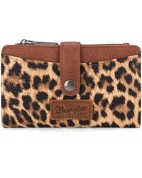 Wrangler - Portafogli per le donne Slim Bifold Porta carte di credito - Lyst