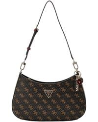 Guess - Noelle 4g Logo Shoulder Bag - Lyst