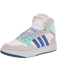 adidas - Hoops 3.0 Mid Baskets pour homme - Lyst