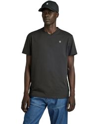 G-Star - G-star Basic T-shirts Met V-hals Voor - Lyst