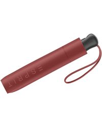4 sections Rouge 21,5 cm rouge Esprit Easymatic Parapluie de poche - 51202 