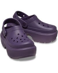 Crocs™ - Stomp Clog (Dark Iris) Shoes - Lyst