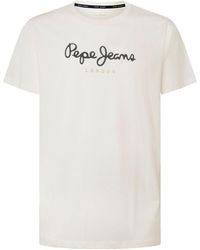 Pepe Jeans - Eggo N T-shirt Voor - Lyst