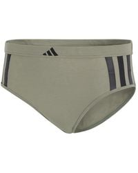 adidas - Sport Active Essentials Cotton 3 Stripes Hipster-Höschen - Lyst