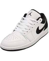 Nike - Air Jordan 1 Low Uomo Trainers 553558 Sneakers Scarpe - Lyst