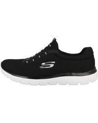 Skechers - Summits Sneaker ,noir Gris,38 Eu - Lyst