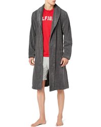 Tommy Hilfiger Icon Bathrobe - Gray