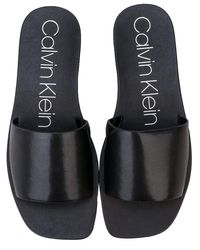 Calvin Klein Ramie Cow Silk E8920BLKWHITE - Nero