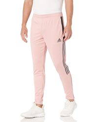 adidas Size Tiro 21 Track Pants in Pink for Men | Lyst