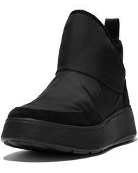 Fitflop - F-mode Biofleece Nylon Boots Eu 39 - Lyst