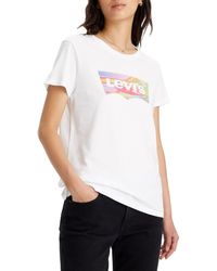 Levi's - The Perfect Tee T-Shirt Arctic Ice - Lyst