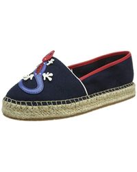 Mujer Espadrille CorporateAlpargata Patch Para Azul SVpULqGzM