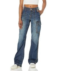 TRUE RELIGION - S Cargo Pant Big T Jeans - Lyst