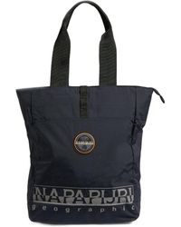 Napapijri - Sac unisexe H-SALINAS SP Noir sac de voyage avec bandoulière logo - Lyst