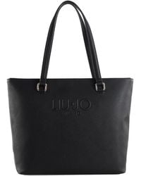 Liu Jo - Shopper Schultertasche Halona ESC Tote Bag Nero schwarz - Lyst