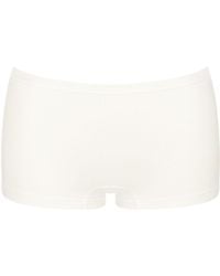 Sloggi - GO Daily Cotton Short Silk White - Lyst