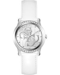 Guess - Uhr Armbanduhr Annette GW0860L3 Leder - Lyst