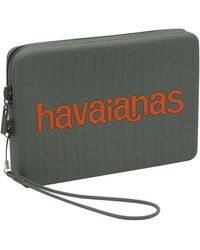 Havaianas - Logomania Mini Bag Rubber Clutch Bag - Lyst