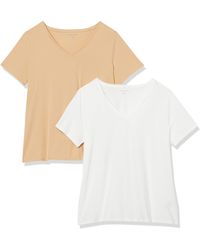 Amazon Essentials - Classic-fit Short-sleeve V-neck T-shirt - Lyst
