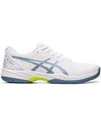 Asics - Gel Game 9 S Tennis Shoes White/blue 9 - Lyst