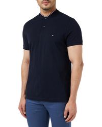 Tommy Hilfiger - Polo ches Courtes Mao Collar Slim Fit - Lyst