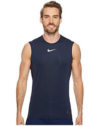 compression tank top mens nike