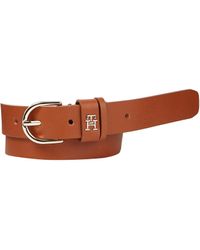 Tommy Hilfiger - Timeless 2.5 Cm Belt Leather - Lyst