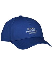 GANT - Script Graphic Cap Baseballkappe - Lyst