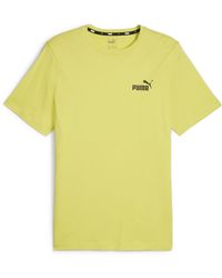 PUMA - Essentials Small Logo T-Shirt XLLime Sheen Green - Lyst