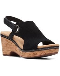 Clarks - Giselle Sea ( Suede) Shoes - Lyst