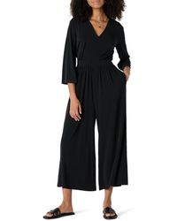 Amazon Essentials - Relaxed-fit Matte Jersey Jumpsuit - Lyst