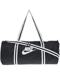 Nike - Heritage Duffel Bag Zwart - Lyst