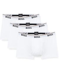 BOSS - BOSS Trunk 3P Power Boxers A Pantalones Cortos - Lyst