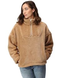 Regatta - S Zeeke Half Zip Sherpa Fleece Sweater - Lyst