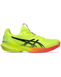 Asics - Solution Speed Ff 3 Clay Paris Sneaker Safety Yellow Black - Lyst