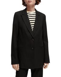 Scotch & Soda - Maison Relaxed Fit Single Breasted Tailored Lässiger Blazer - Lyst