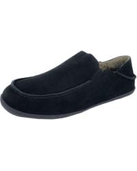 Clarks - Warm Plush Faux Sherpa Lining - Indoor Outdoor House Slippers For - Lyst