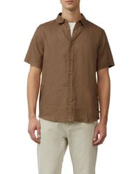 S.oliver - Regular Fit: Leichtes Kurzarmhemd aus 100% Leinen - Lyst